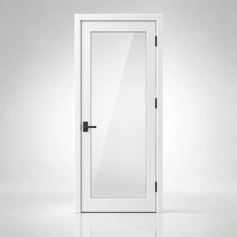 Full-Lite Glass Door