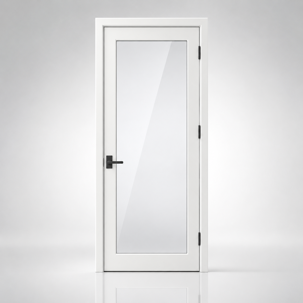 Full-Lite Glass Door